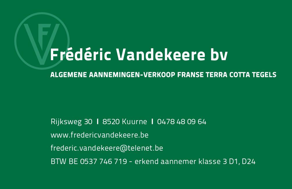 Frédéric Vandekeere Algemene aannemingen http://www.fredericvandekeere.be/nl